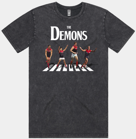 Abbey Road Demons Tee – Melbourne’s Fab Footy Four