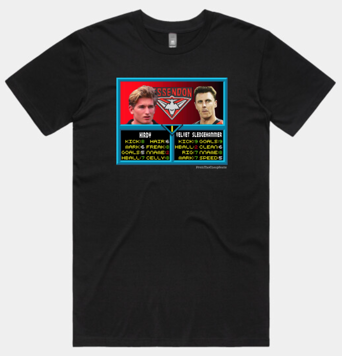Essendon Bombers – James Hird & Matthew Lloyd AFL Jam T-Shirt