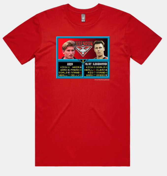 Essendon Bombers – James Hird & Matthew Lloyd AFL Jam T-Shirt