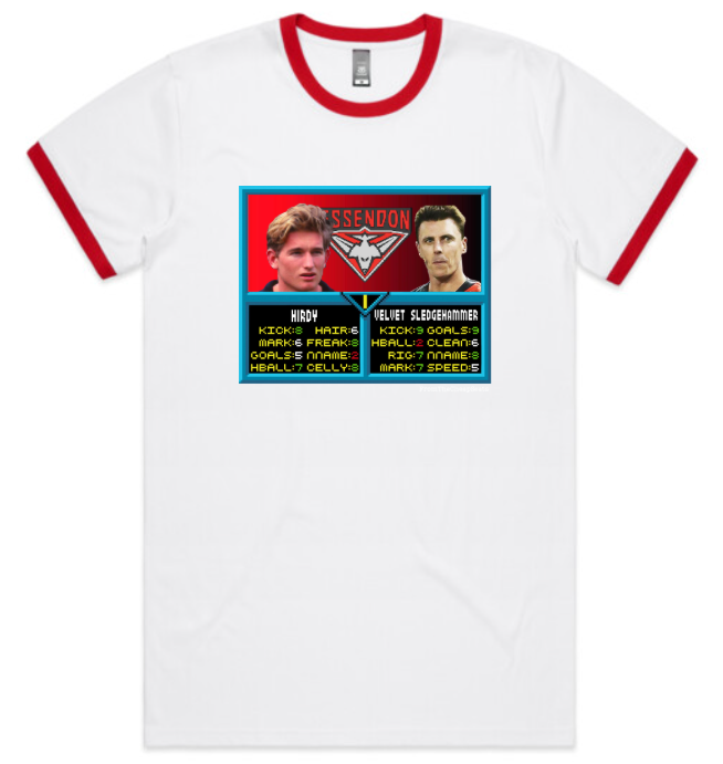 Essendon Bombers – James Hird & Matthew Lloyd AFL Jam T-Shirt