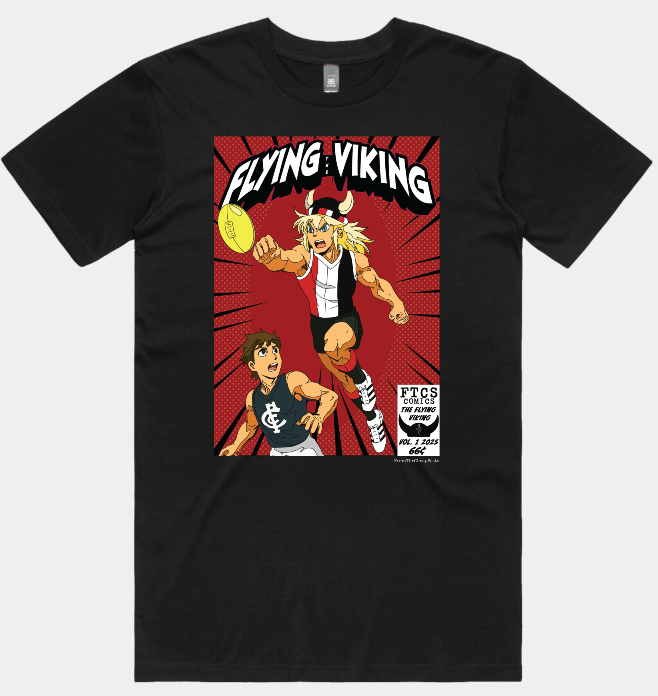 Alix Tauru "Flying Viking" Tee - FTCS Comics Vol. 1