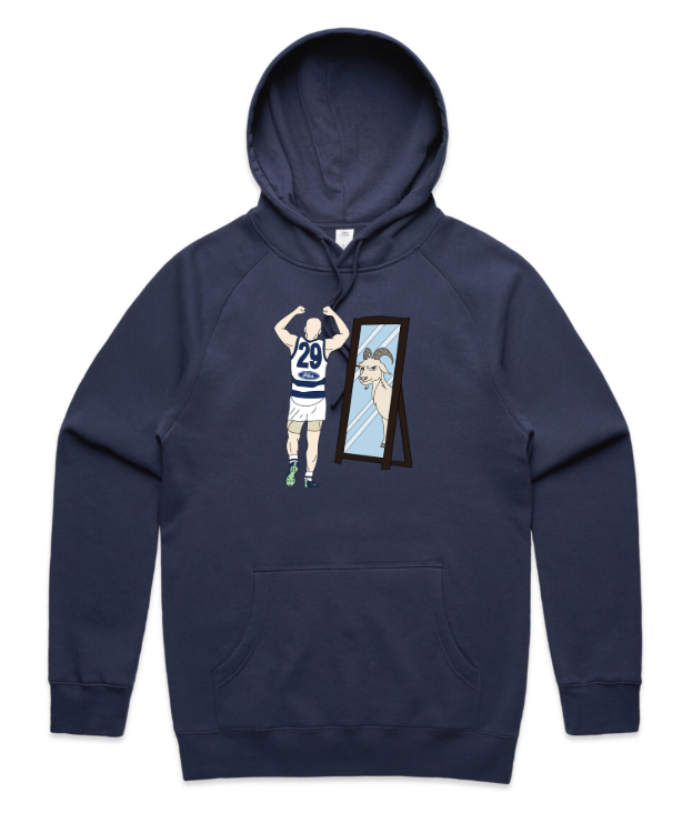 Gary Ablett Jr GOAT Tee & Hoodie – Mirror Doesn’t Lie