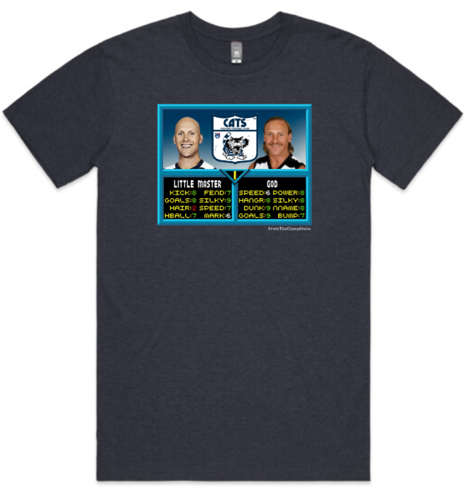 Geelong Cats – Gary Ablett Sr. & Gary Ablett Jr. AFL Jam T-Shirt