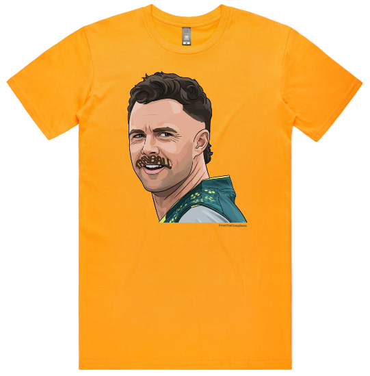 TRAVBALL Moustache Tee