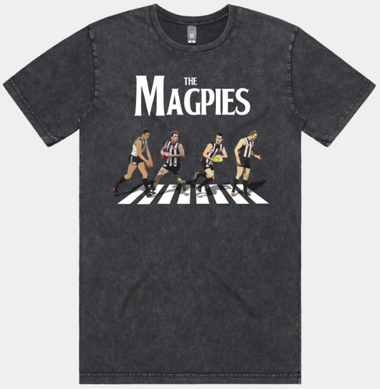 Abbey Road Magpies Tee – The Cult Quartet