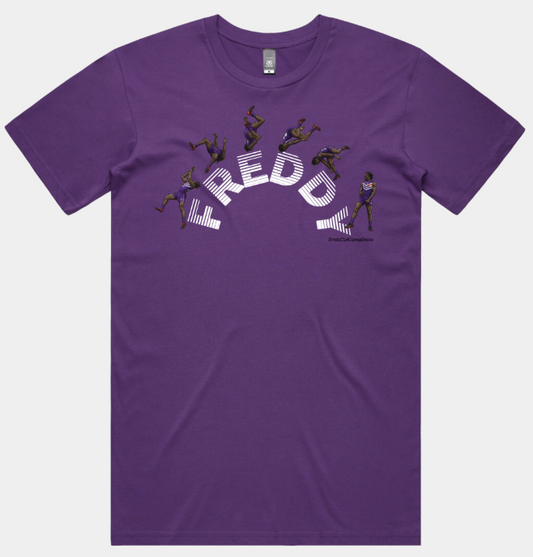 Freddy Flip – Michael Frederick Tee & Crew Sweater