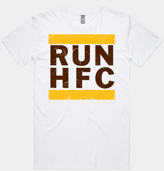 RUN HFC Tee – Hawthorn Hawks Street Classic