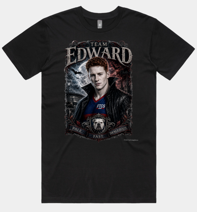 Team Edward | Pale. Fast. Dangerous. Tee & Crew Sweater