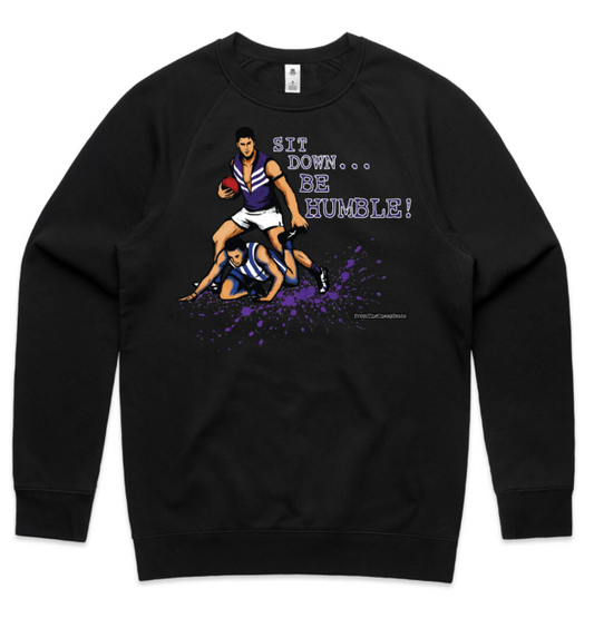 Sit Down... Be Humble! | Vo$$y Tee & Crew Sweater