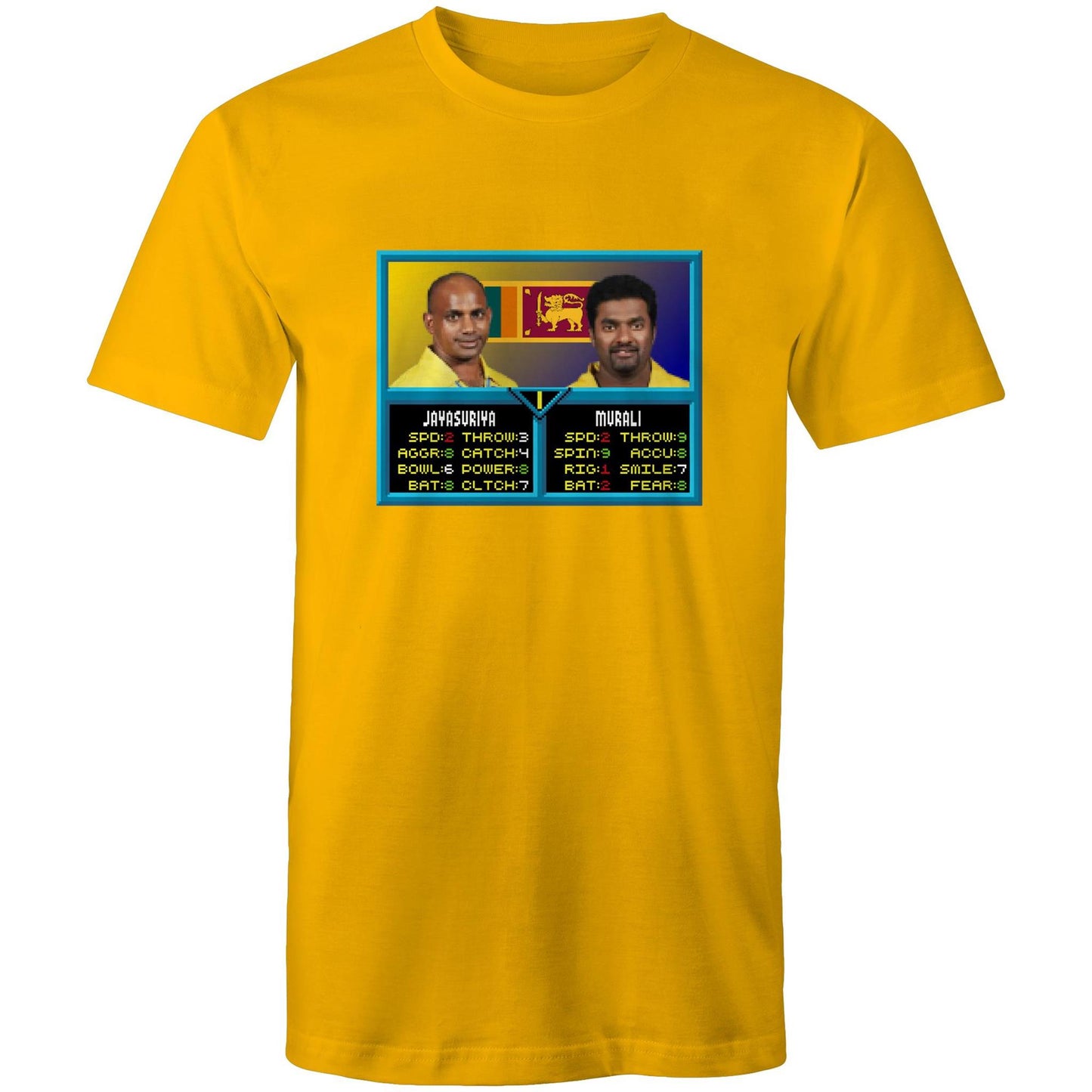 NBA Jam 90s Sri Lankan Cricket T-Shirt