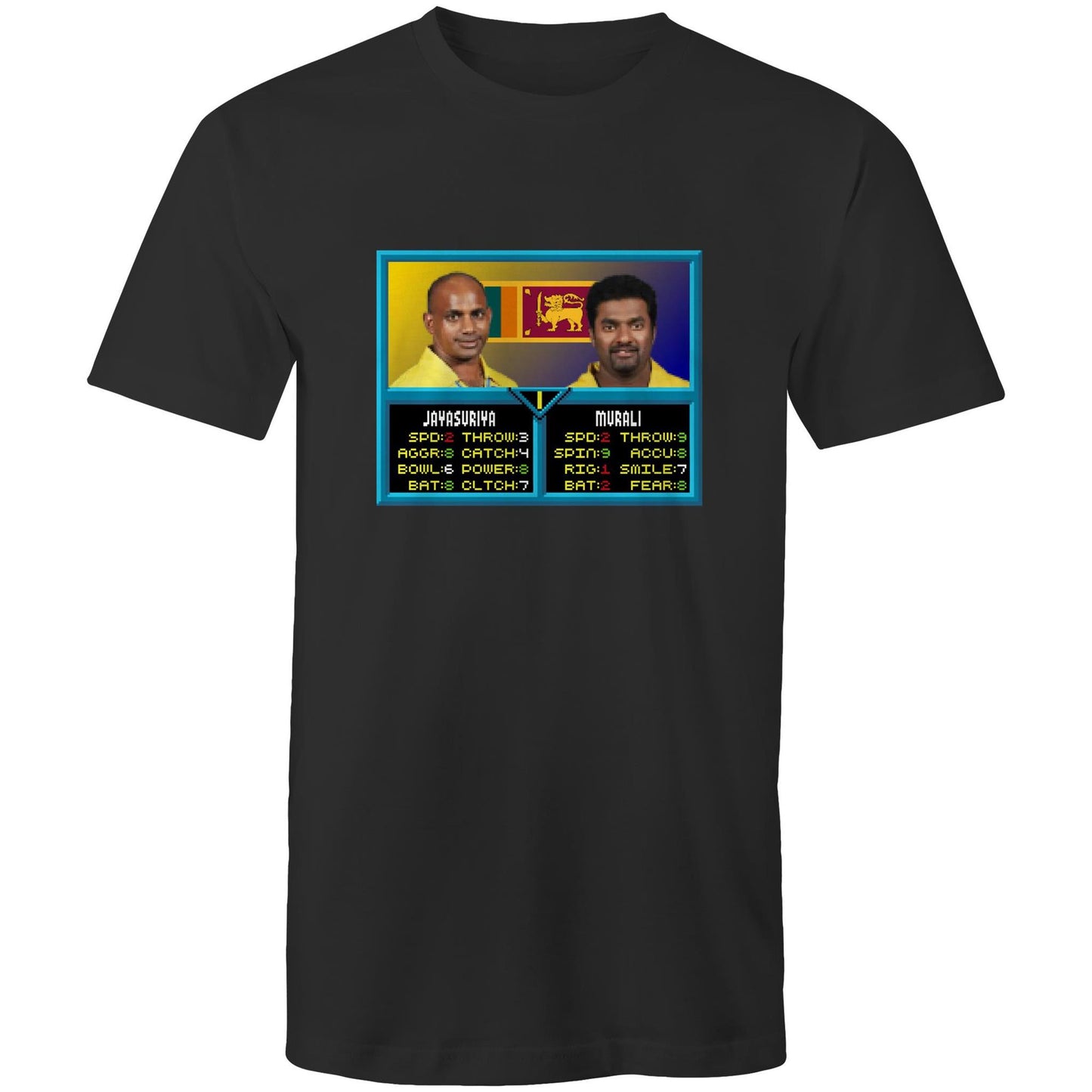 NBA Jam 90s Sri Lankan Cricket T-Shirt