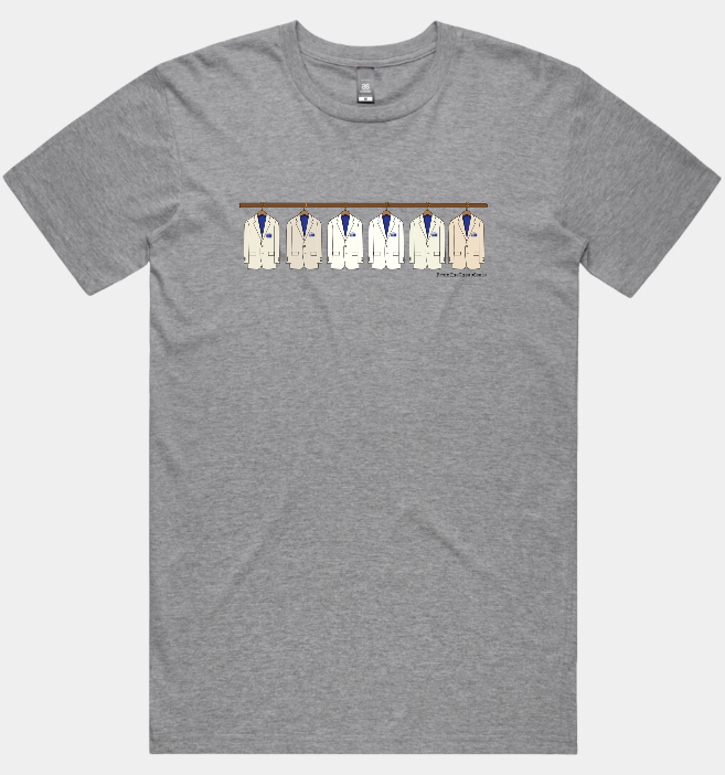 The 'Cream, Bone, Off-White, White...' Jacket Tee
