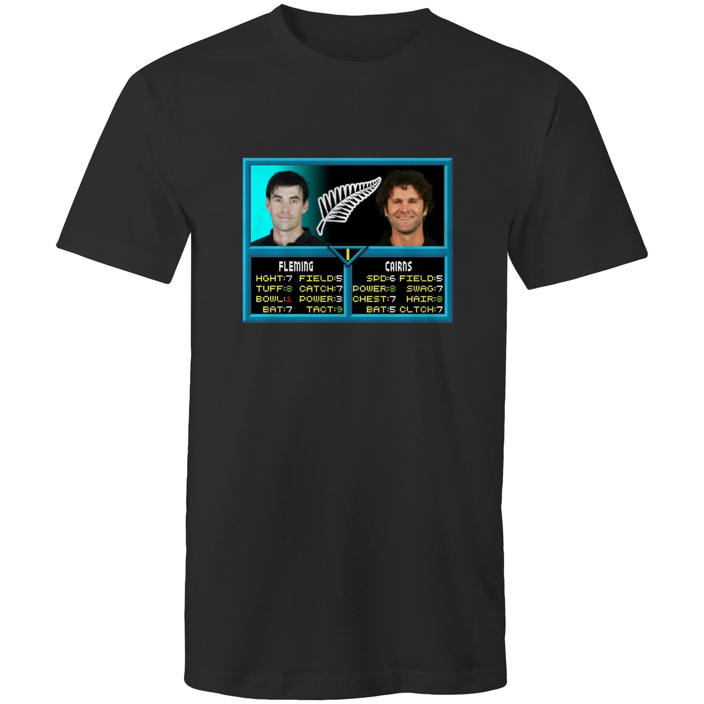 NBA Jam 90s New Zealand Cricket T-Shirt