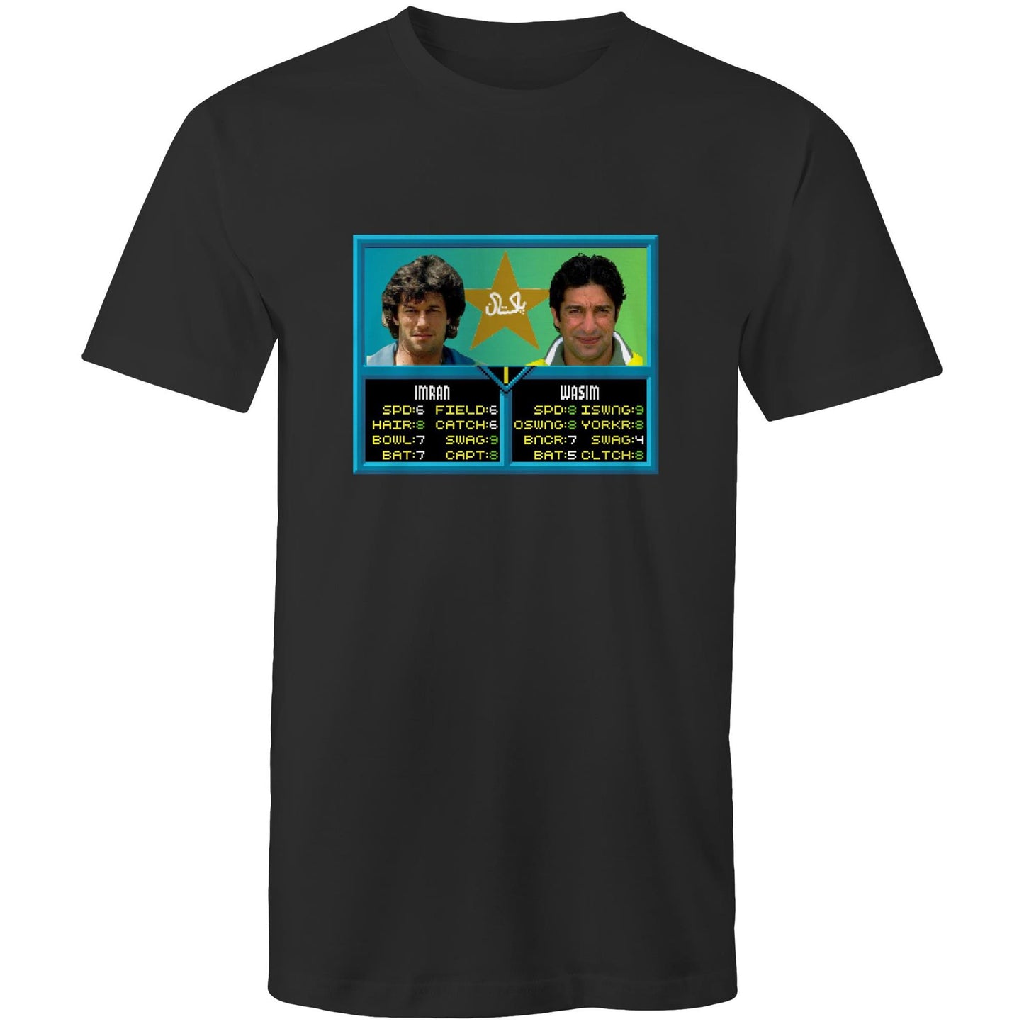 NBA Jam 90s Pakistan Cricket T-Shirt