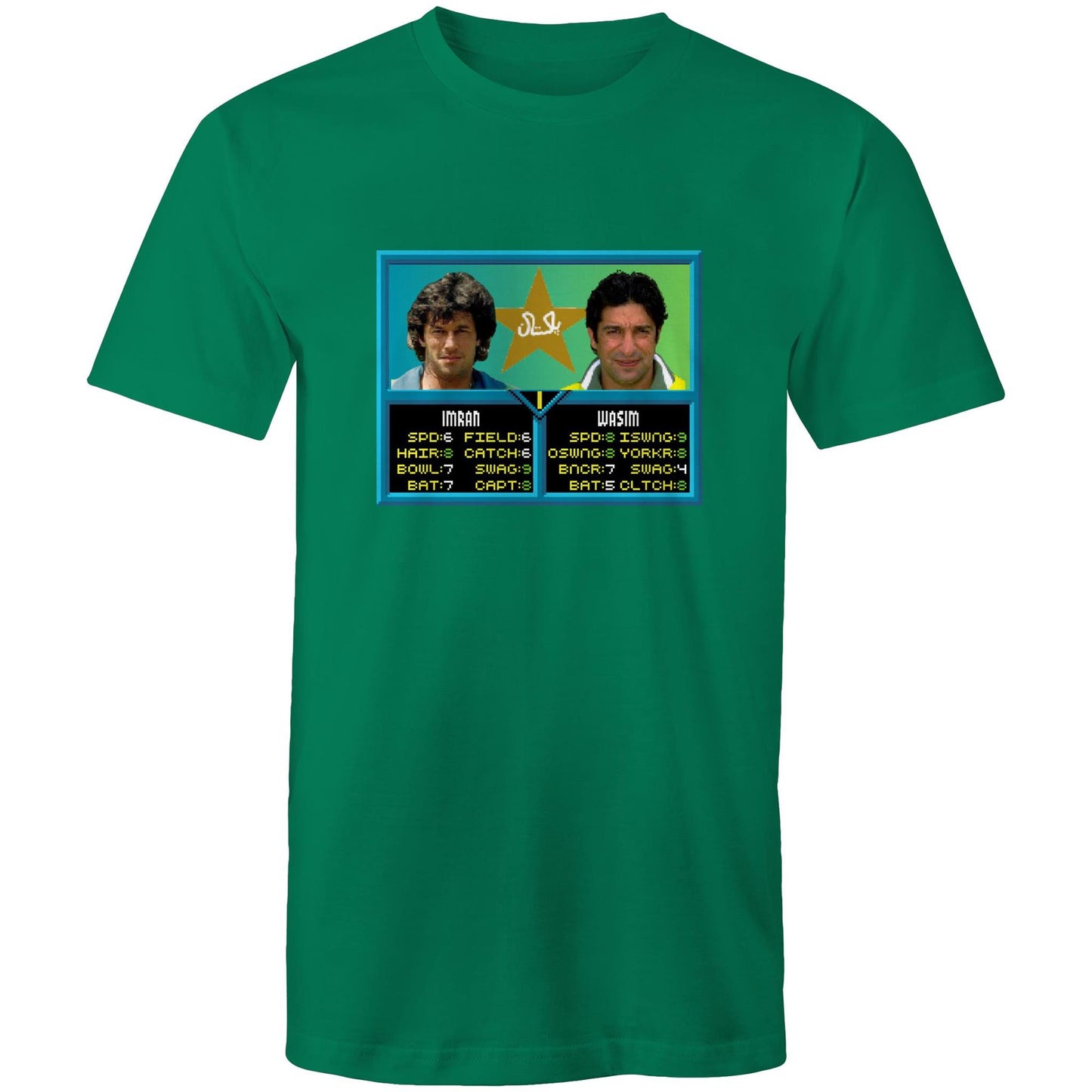 NBA Jam 90s Pakistan Cricket T-Shirt